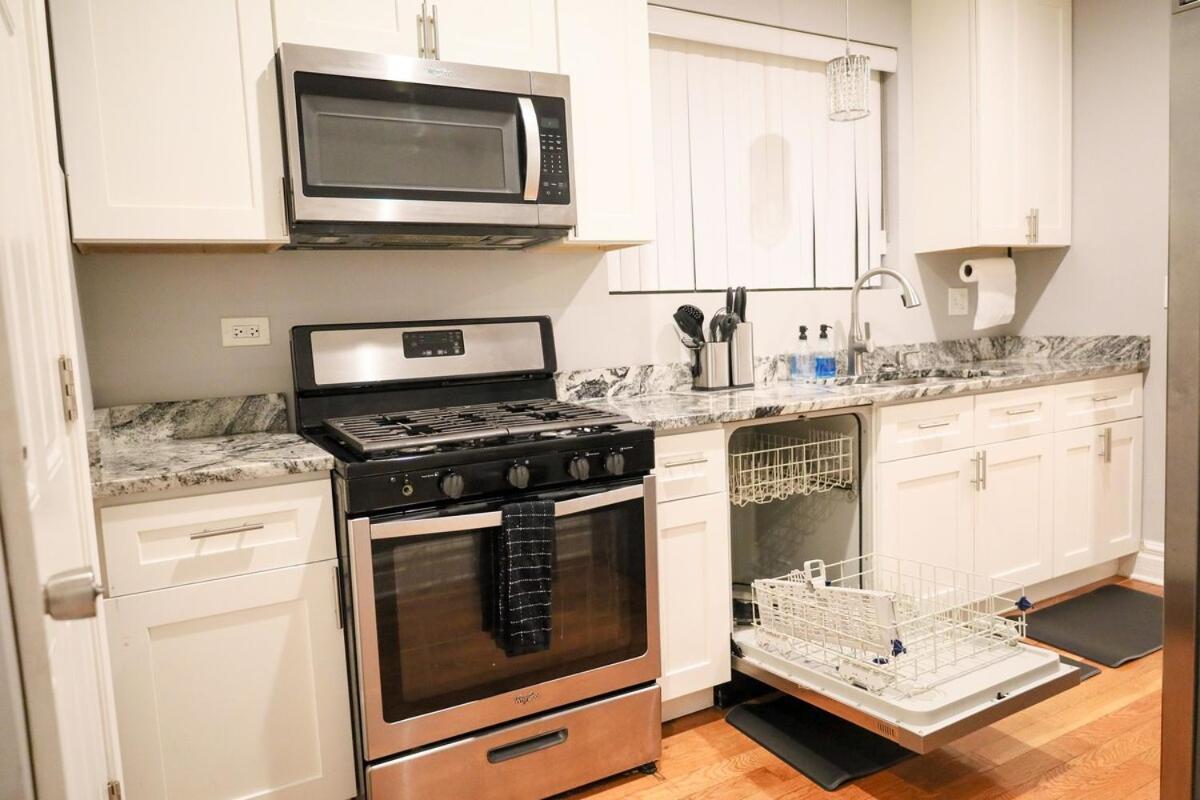 Gorgeous 4Bdr In Chicago,15Mins From Dwtn 아파트 외부 사진